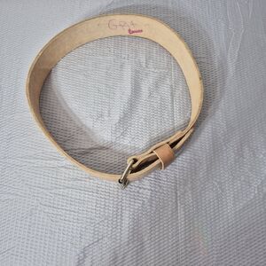 Crossfit Buckled Leather Power Lifting Belt. Unisex Size XL